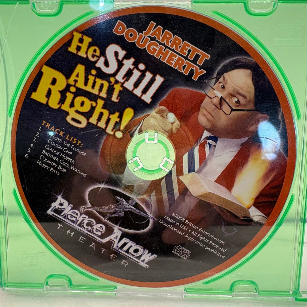 Jarrett Dougherty He Still Ain't Right CD Pierce Arrow Theater Branson MO 2008